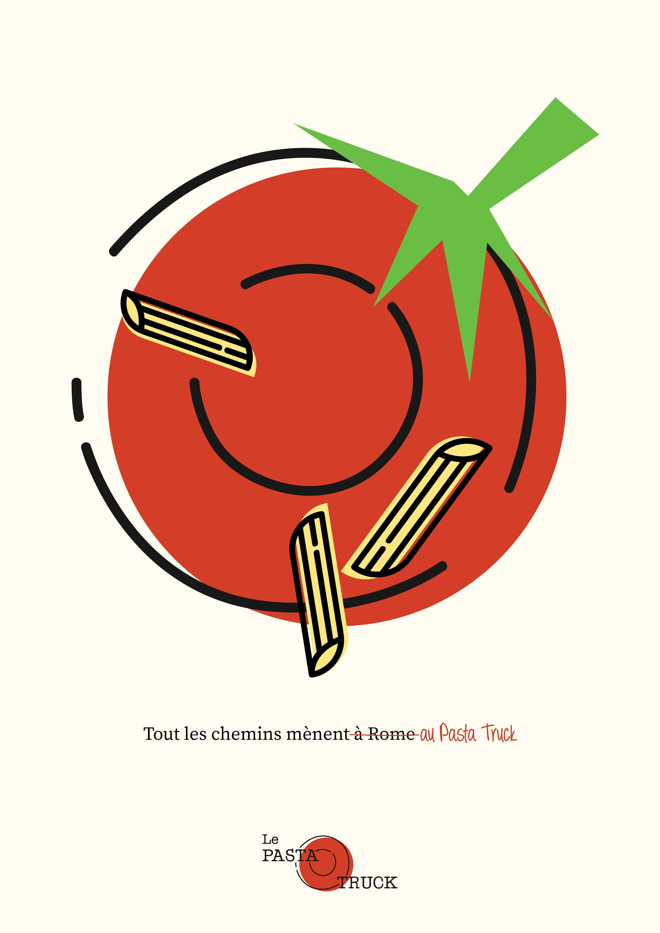 Pasta truck logo project